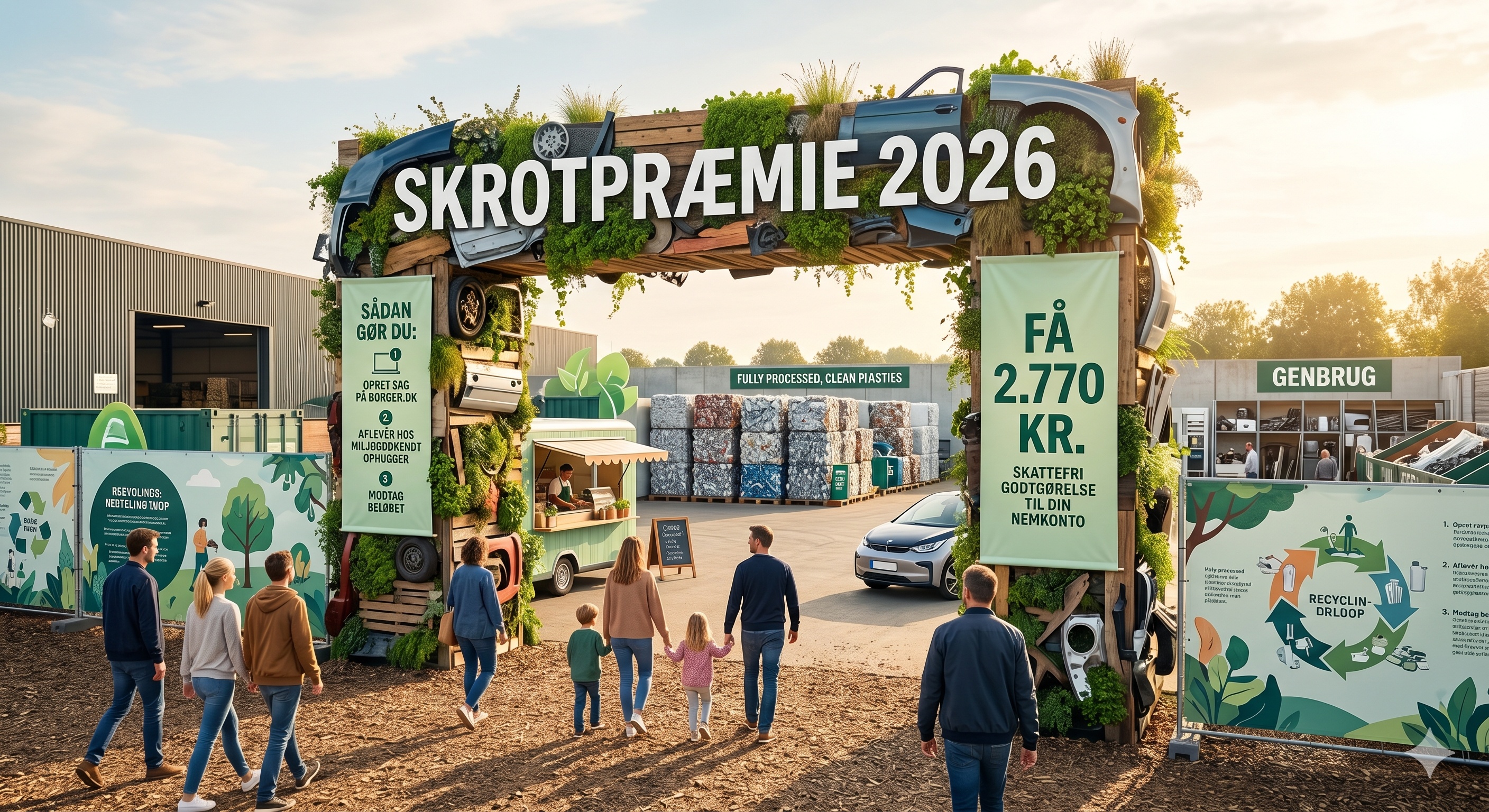 Skrotpræmie 2026 – alt du skal vide